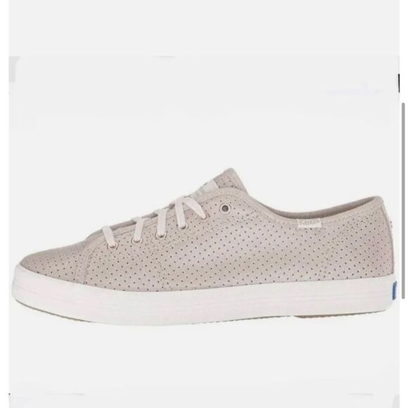 kate spade Shoes - Kate Spade x Keds  Kickstart Rose Gold Shimmer Perforated Sneakers
